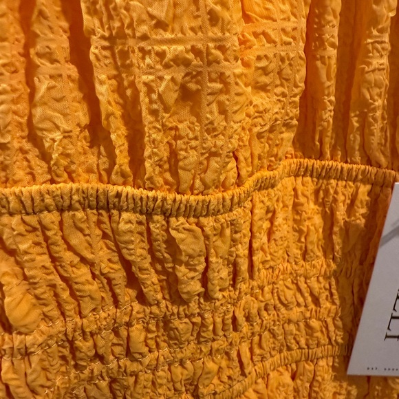 SLEEVELESS RUCHED MINI DRESS - Picture 9 of 10